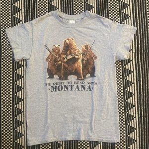 🎉3 for $20 Vintage Y2K Novelty Montana Bear Tee